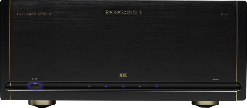 Parasound Halo A 51 5-Channel 250W Power Amplifier, THX Ultra2, John Curl