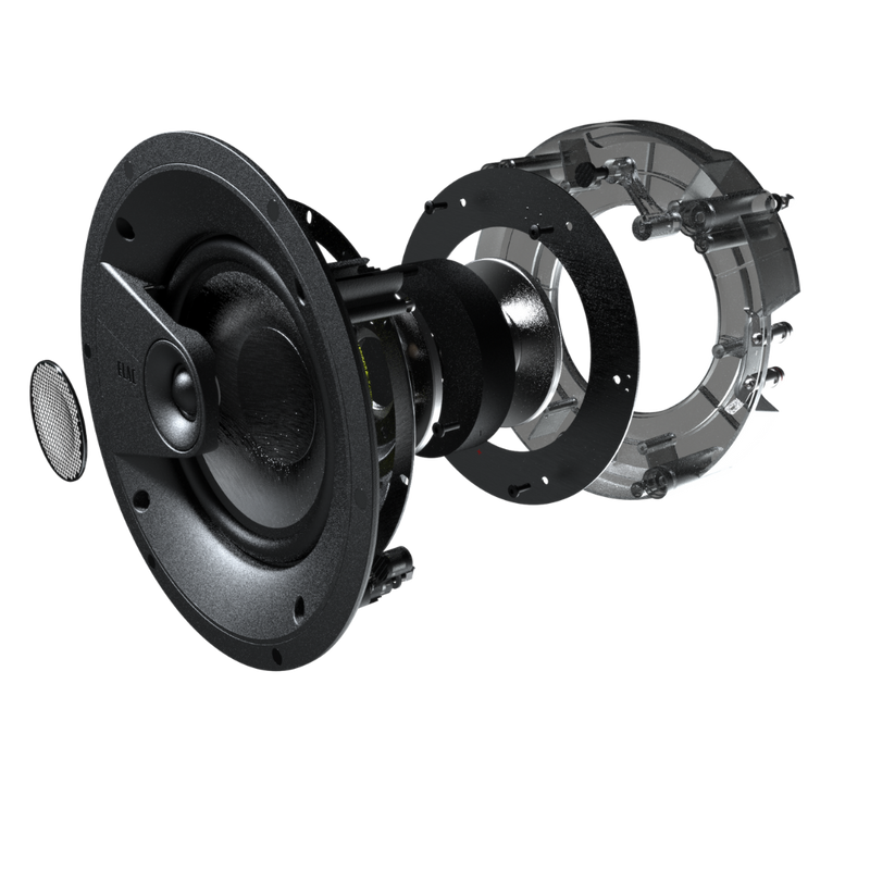 ELAC Vertex II IC-VT62-W 6.5″ Angled In-Ceiling Speaker for Home Theatre