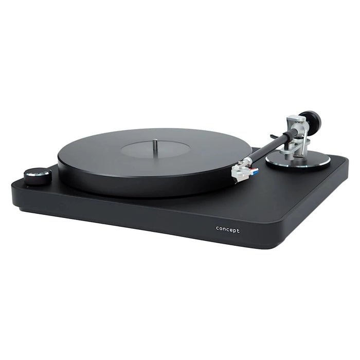 Clearaudio Concept Turntable with MM Cartridge with Black Chassis