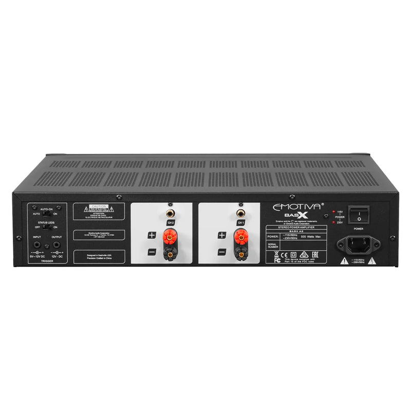 Emotiva BasX A2+ Stereo Power Amplifier (160W x 2)