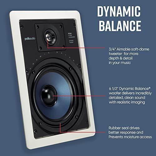 Polk Audio RC65i 2-Way- In Wall Speaker (Pair) - ProHiFi India