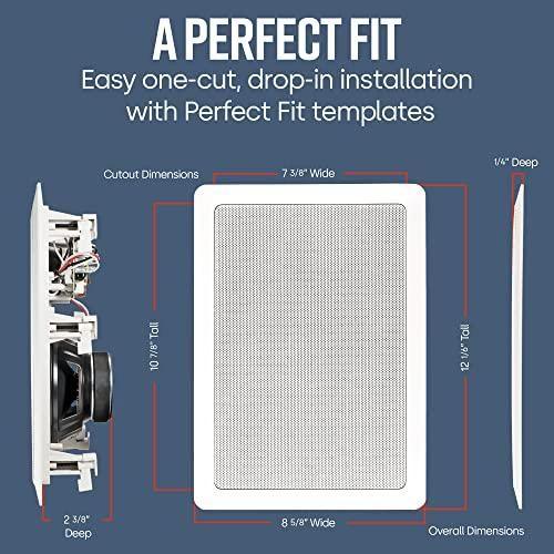 Polk Audio RC65i 2-Way- In Wall Speaker (Pair) - ProHiFi India