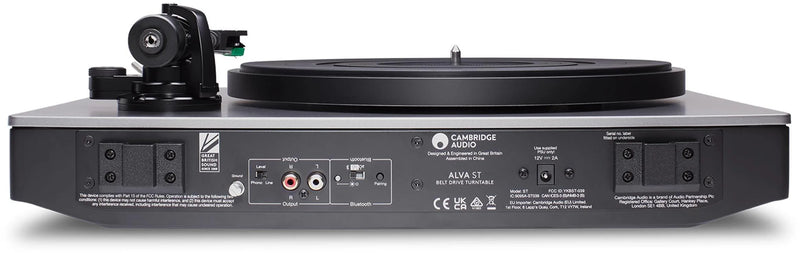 Cambridge Audio Alva ST Belt Drive Turntable, MM Cartridge, Bluetooth aptX HD