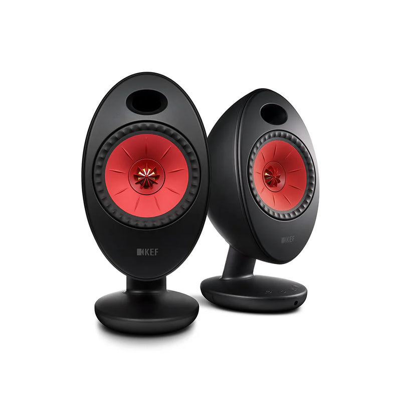 KEF EGG Duo 11th Gen Uni-Q Wireless Speaker System, Bluetooth, Optical, USB