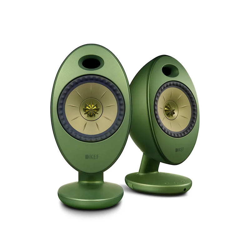 KEF EGG Duo 11th Gen Uni-Q Wireless Speaker System, Bluetooth, Optical, USB