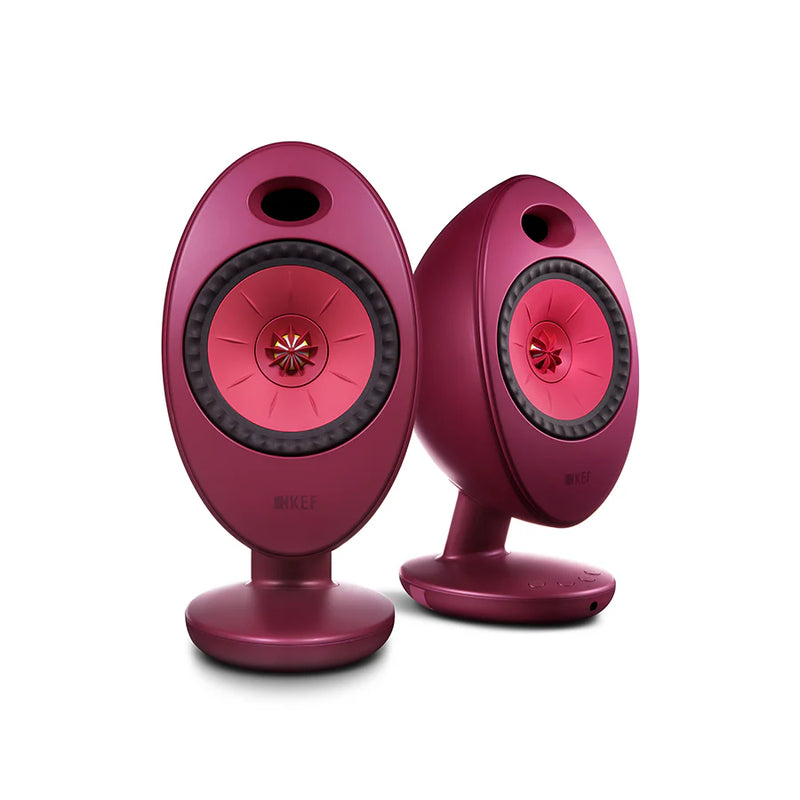 KEF EGG Duo 11th Gen Uni-Q Wireless Speaker System, Bluetooth, Optical, USB
