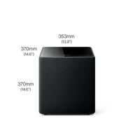 KEF Kube 10 MIE 300W 10" powered subwoofer - ProHiFi India
