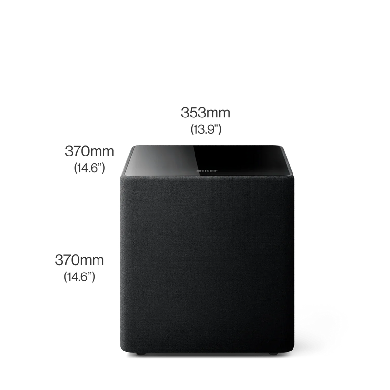 KEF Kube 10 MIE 300W 10" powered subwoofer - ProHiFi India