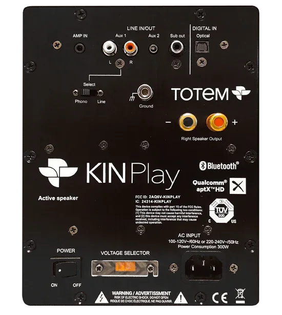 Totem Acoustic KIN Play Bookshelf Speaker (Pair) - ProHiFi India