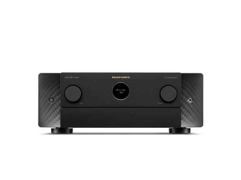 Marantz CINEMA 50 SERIES 2 AV receiver in black, front view