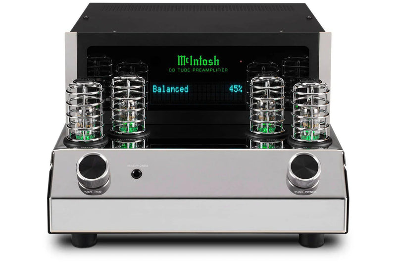 McIntosh C8 Audiophile Vacuum Tube Preamplifier with Dual MM/MC Phono & Optional DA2 DAC Module