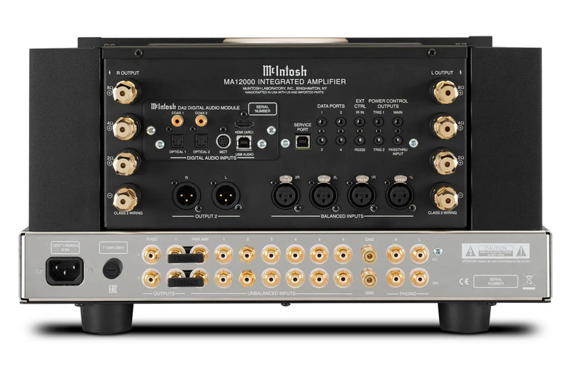 McIntosh MA12000 Audiophile Hybrid Tube Integrated Amplifier 2x350W with Autoformers, DAC & MM/MC Phono