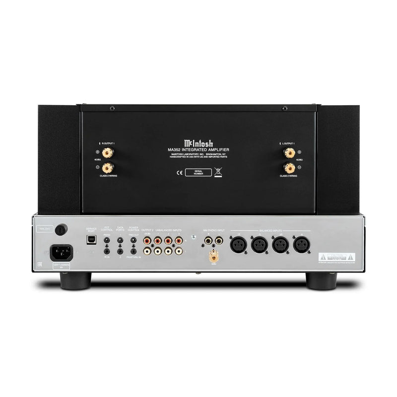 McIntosh MA352 Audiophile Hybrid Tube Integrated Amplifier 2x200W with MM Phono & Dual Subwoofer Outputs