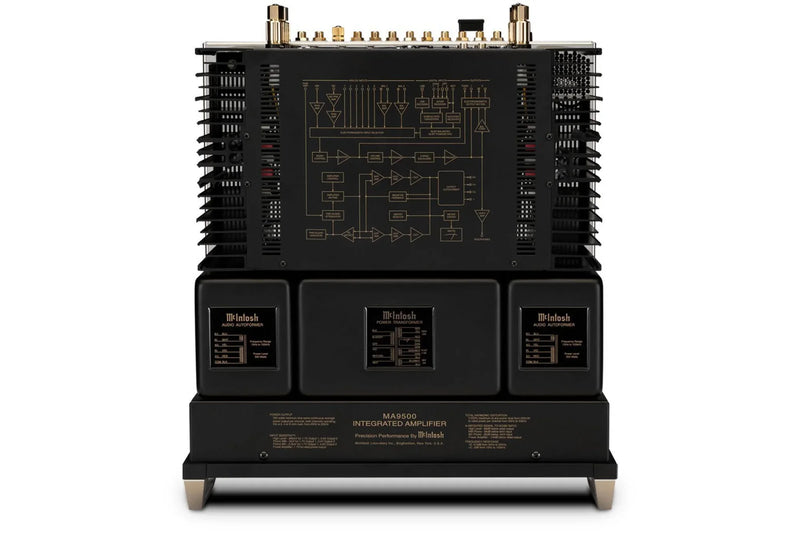 McIntosh MA9500 Audiophile Integrated Amplifier 2x300W with Autoformers, DA2 DAC & MM/MC Phono