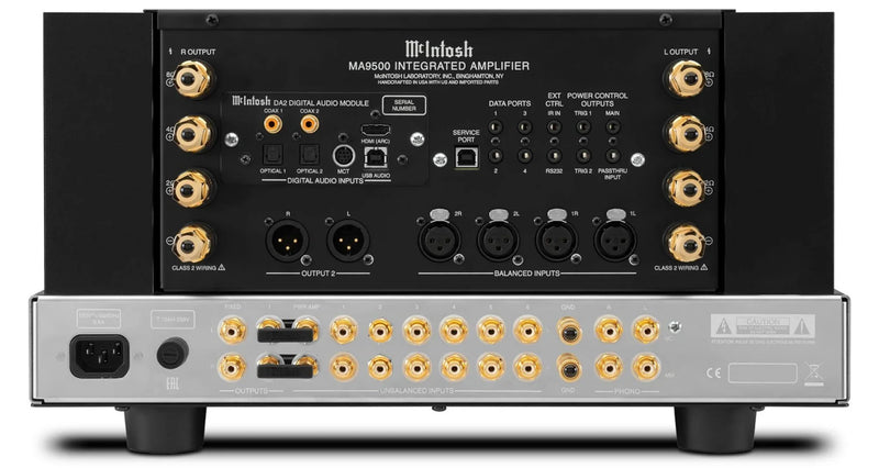 McIntosh MA9500 Audiophile Integrated Amplifier 2x300W with Autoformers, DA2 DAC & MM/MC Phono
