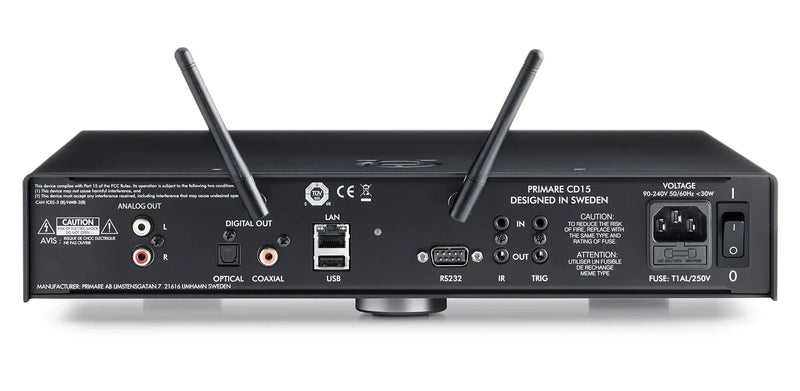 Primare CD15 Prisma CD Player & Network Streamer, AKM DAC, Roon Ready