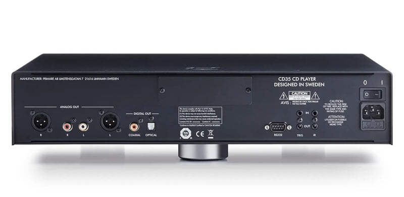 Primare CD35 Modular CD Player, ESS Sabre DAC, Balanced XLR, Prisma Ready