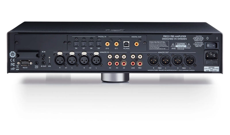 Primare PRE35 Modular Preamplifier with Balanced XLR, DAC & Prisma Ready