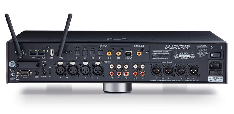 Primare PRE35 Prisma DM36 Balanced Preamp, ESS DAC, Roon Ready, AirPlay 2