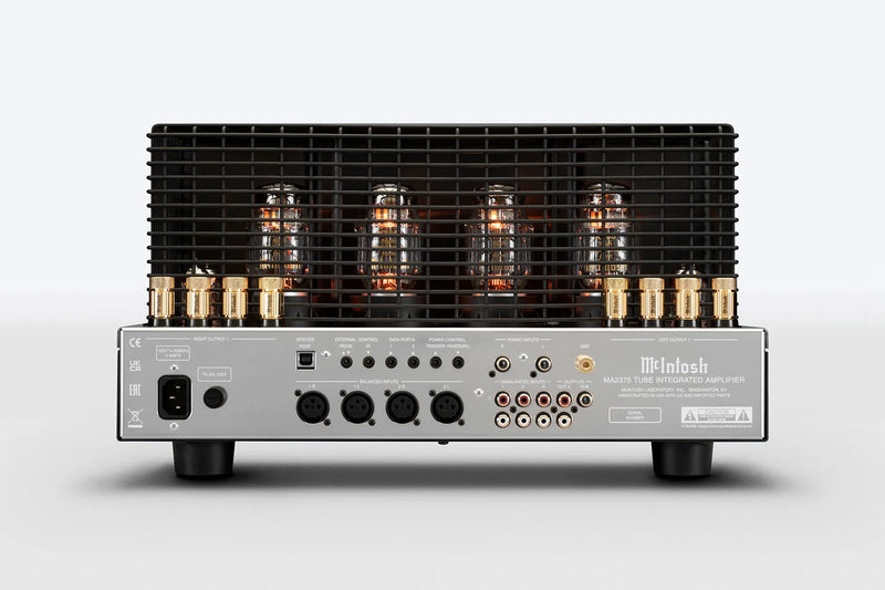 McIntosh MA2375 Vacuum Tube Integrated Amplifier rear view