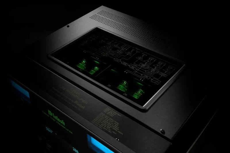 McIntosh C2800 Vacuum Tube Preamplifier with DA2 DAC, Dual MM/MC Phono & Bi-Amp Crossover Filters