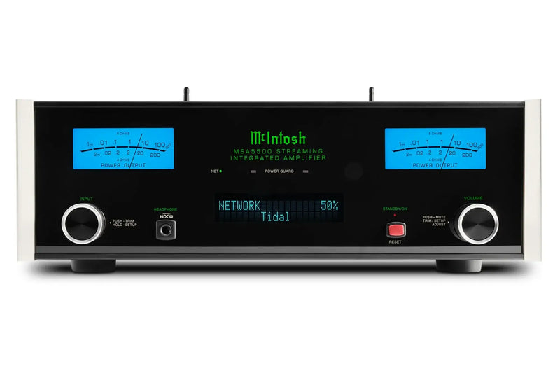 McIntosh MSA5500 Streaming Integrated Amplifier 2x100W (8 ohms) with DAC, Phono Stage & HDMI ARC