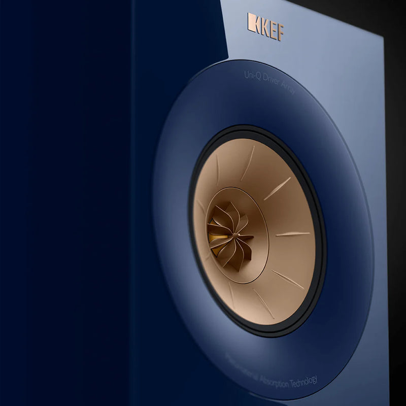 KEF R3 Meta Three-Way Bookshelf Speaker, Uni-Q MAT, 6.5" Bass
