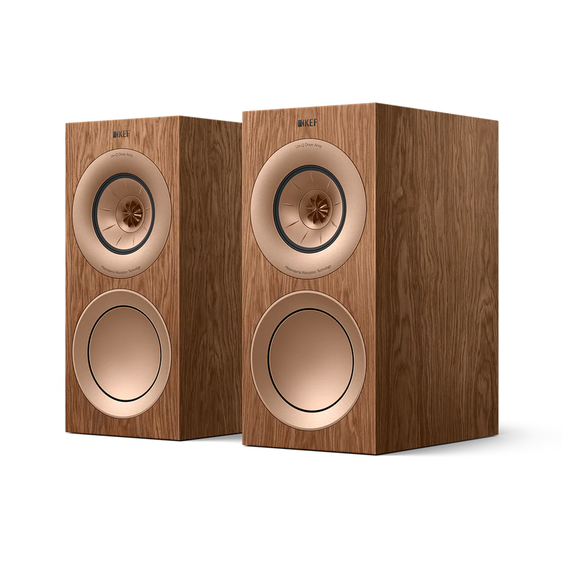 KEF R3 Meta Three-Way Bookshelf Speaker, Uni-Q MAT, 6.5" Bass
