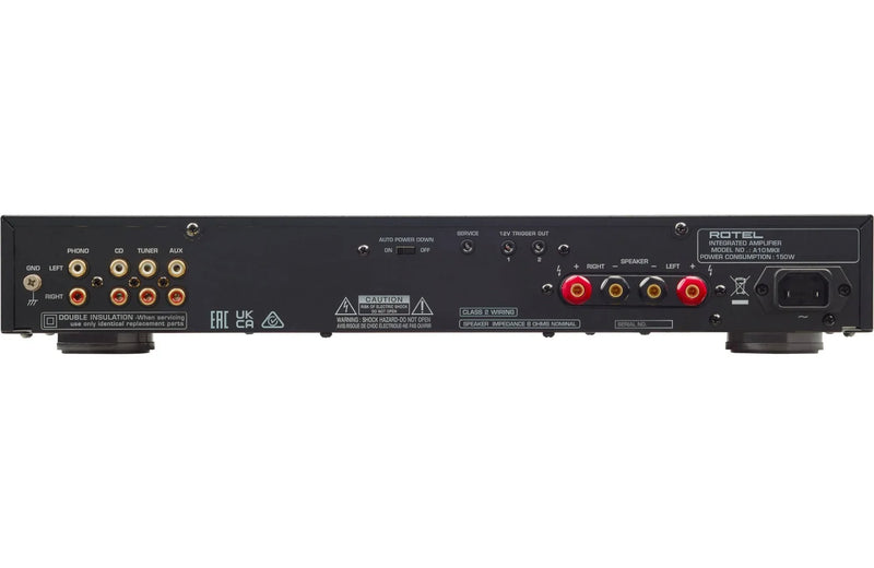 Rotel A10 MKII 2ch 50W RMS Integrated Amplifier with MM Phono Stage