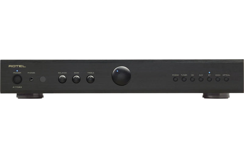 Rotel A11 MKII Integrated Amplifier Class AB 2x50W (8 ohms) with Bluetooth, DAC & Phono Stage