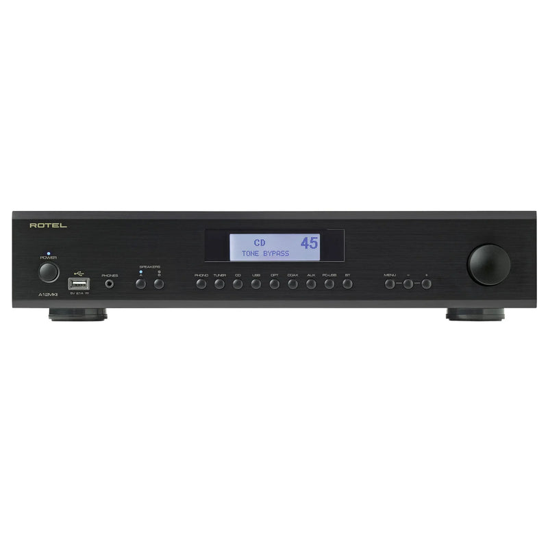 Rotel A12 MKII - Integrated Amplifier with Bluetooth & DAC