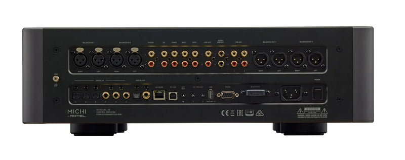 Rotel Michi P5 - Audiophile Stereo Preamplifier with Bluetooth & DAC