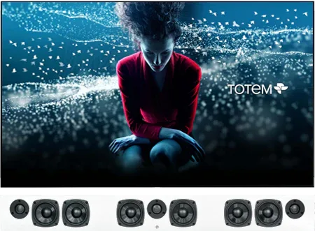 Totem Acoustic KIN Force LCR Speaker - ProHiFi India