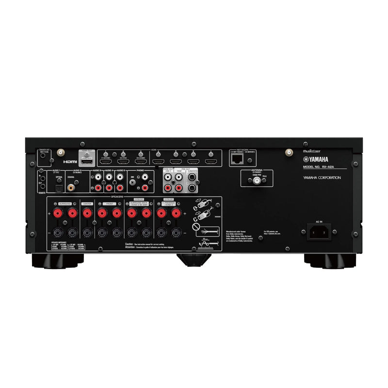 Yamaha RX-A2A 7.2-channel AV Receiver with 8K HDMI and MusicCast - ProHiFi India