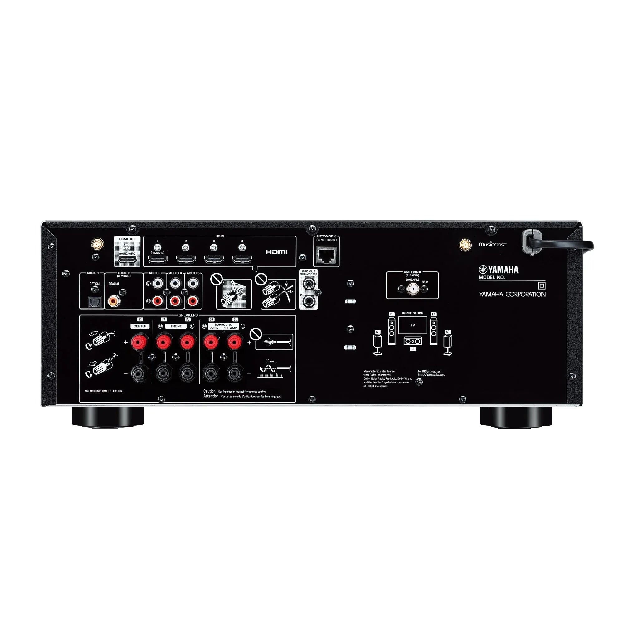 【mma】YAMAHA AVレシーバー RX-V4A Buy Yamaha RX-V4A 5.2-Ch AV Receiver Online in India — ProHiFi India