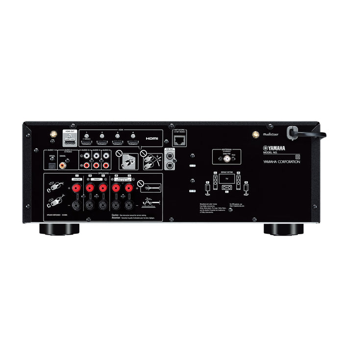 Yamaha RX-V4A 5.2-Channel AV Receiver with 8K HDMI and MusicCast