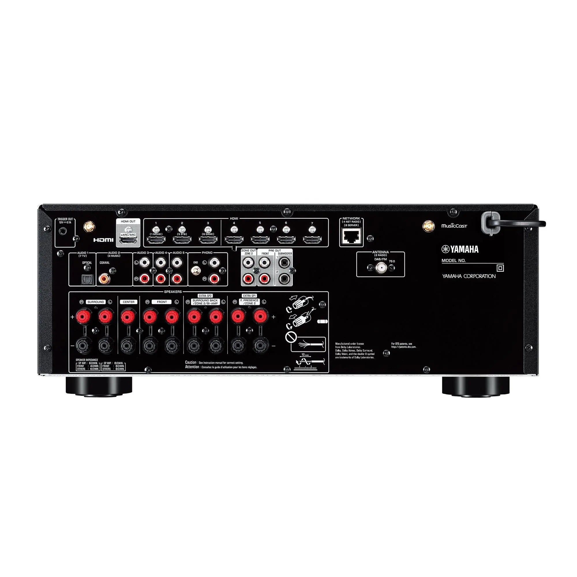 Buy Yamaha RX-V6A 7.2-Ch AV Receiver Online in India — ProHiFi India
