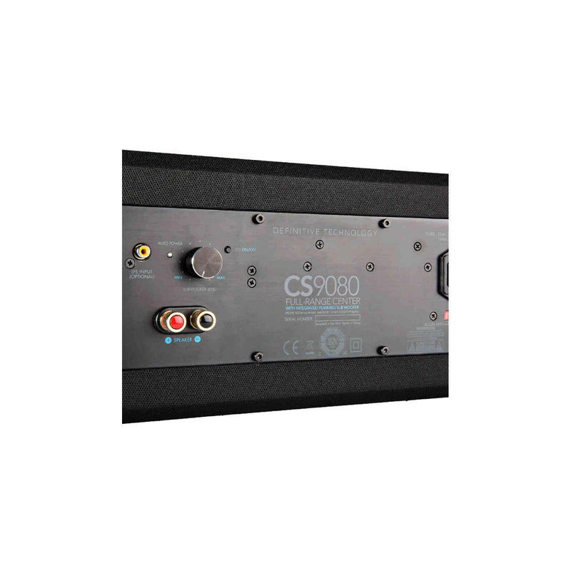 Definitive Technology CS9080 High-Performance Center Channel Speaker with Integrated 8" Powered Subwoofer and Bass Radiator - ProHiFi India