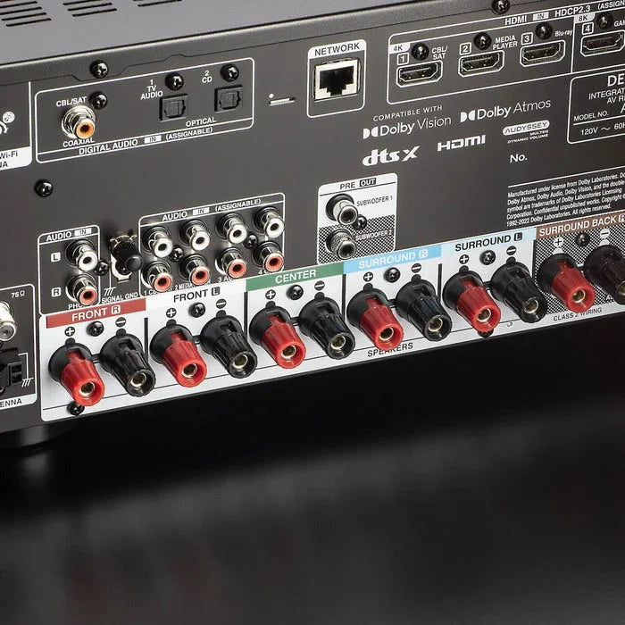 DENON AVR-S970H 7.2 Channel 8K Dolby Atmos AV Receiver - ProHiFi India