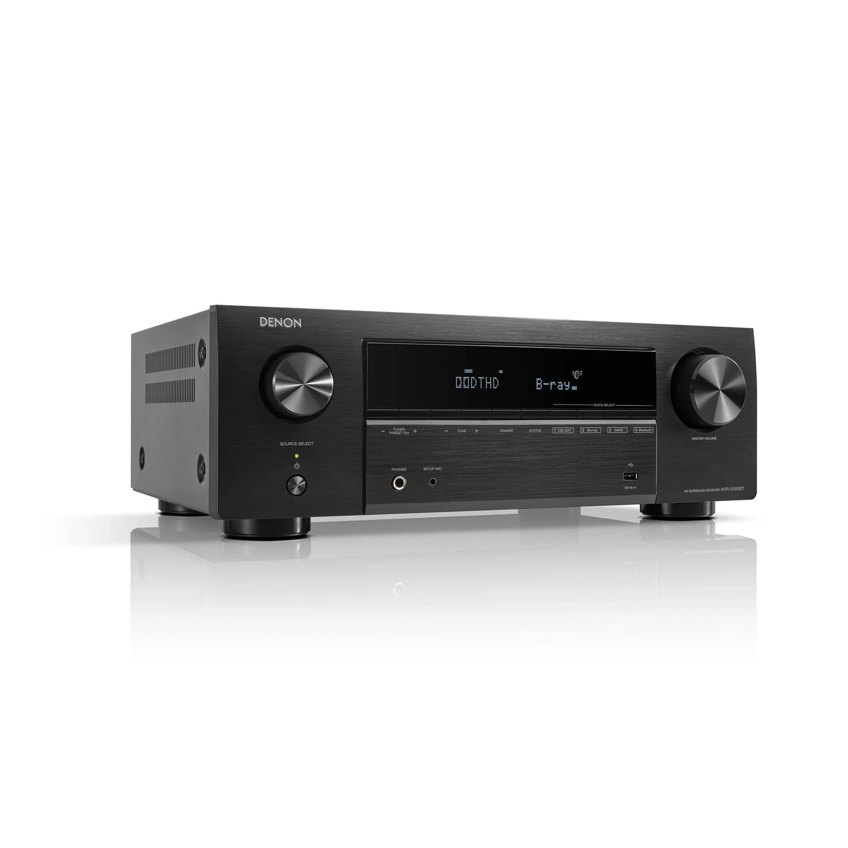 Denon AVR-X580BT 5.2 Ch 8K AV Receiver — ProHiFi India