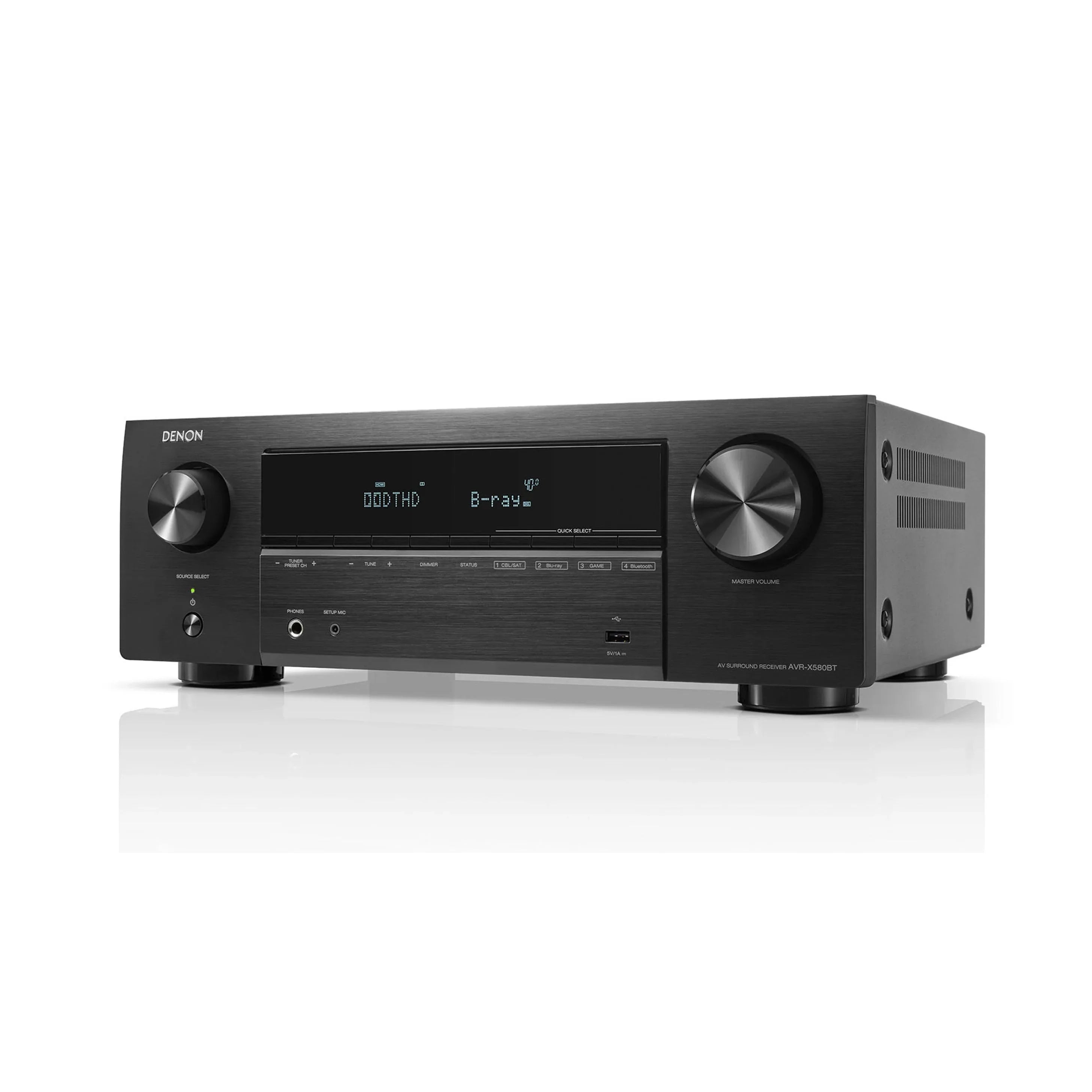 Denon AVR-X580BT 5.2 Ch 8K AV Receiver — ProHiFi India