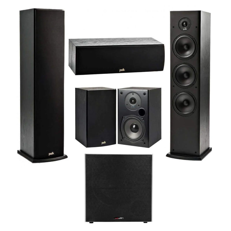 Polk Audio Fusion T50 - 5.1 Channel Home Theater Speaker Package - ProHiFi India