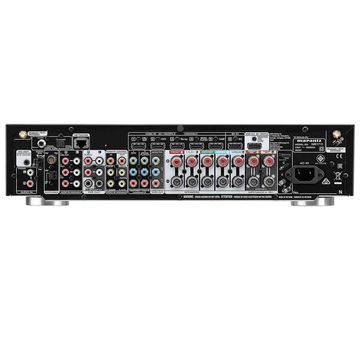 Marantz NR1711 Slim 7.2 Ch 8K AV Receiver Price in India — ProHiFi