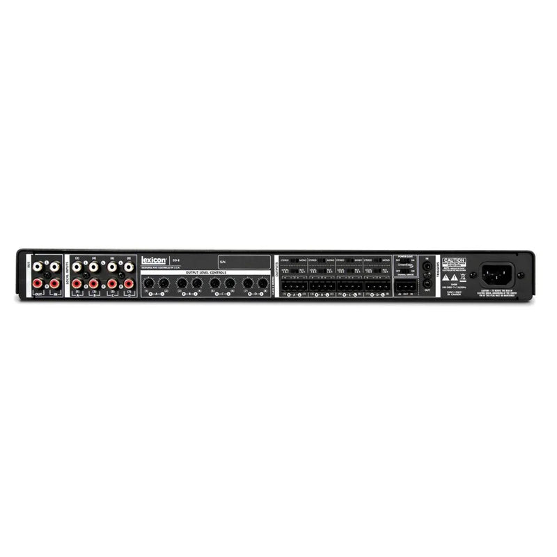 Lexicon DD8A (8 x 125W) Multi-Room Audio Amplifier - ProHiFi India