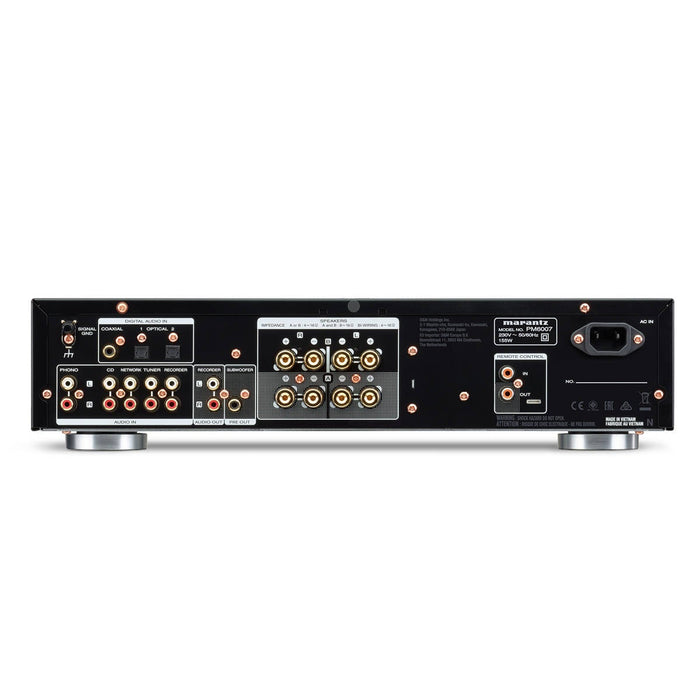 Marantz PM6007 Integrated Amplifier with Digital Connectivity - Rear View