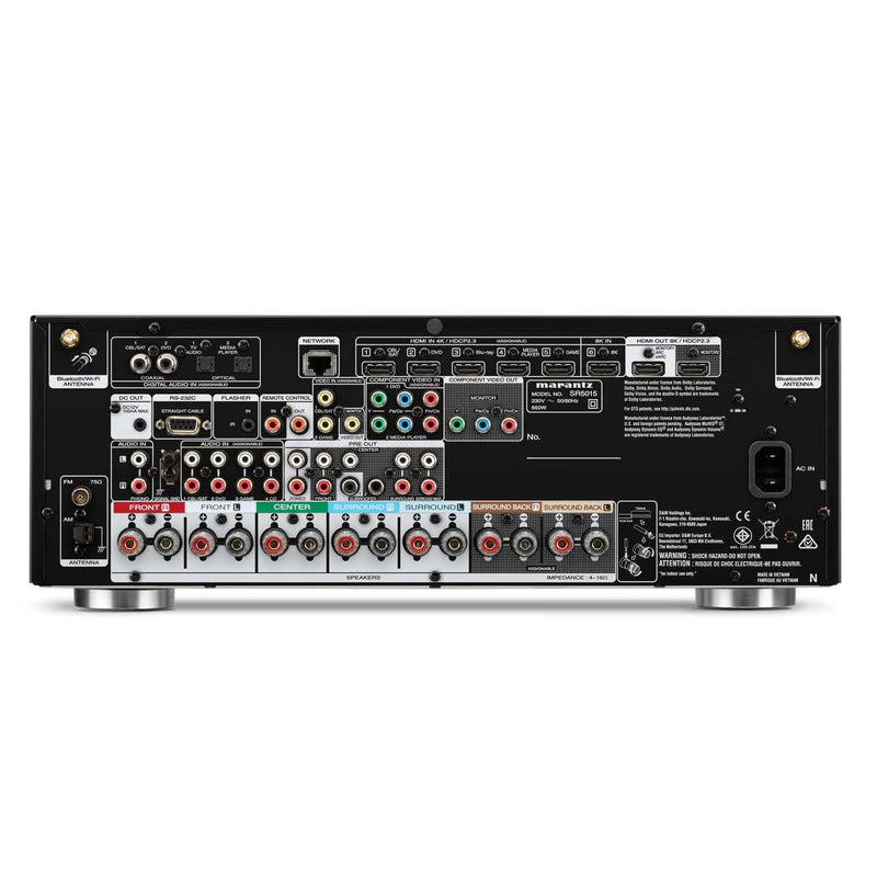 Marantz SR5015 7.2 Ch 8K AV Receiver with 3D Sound and HEOS Built-in - ProHiFi India