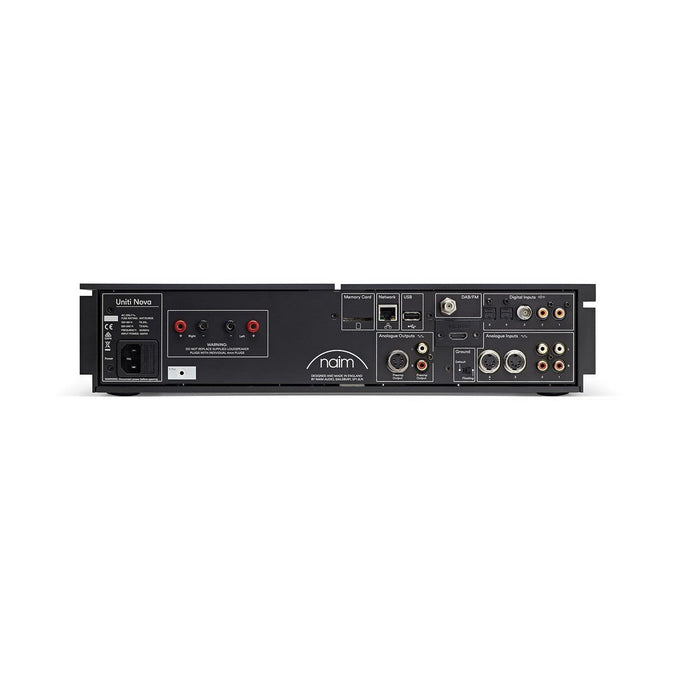Naim Uniti Nova Audiophile All-in-One Amplifier - Rear View