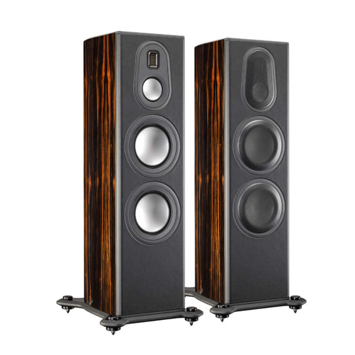 Monitor Audio Platinum PL300 II Floorstanding Speaker - Ebony Real Wood