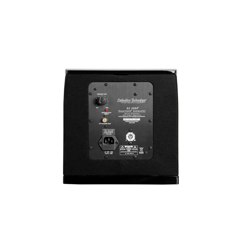 Definitive Technology SuperCube 2000 Ultra-Compact Powered Subwoofer - ProHiFi India
