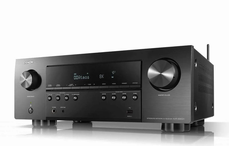 Denon AVR-S960H - 7.2 Channel Dolby Atmos AV Receiver - ProHiFi India